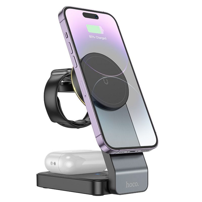 caricatore wireless 3 in 1