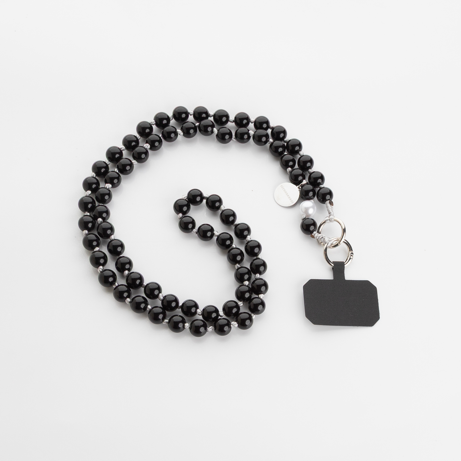 PERLiNO collana porta smartphone - Nero