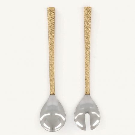 Set posate per insalata Chameli in confezione regalo by Doing Goods