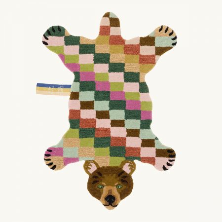 Tappeto Archie Check Bear - Large