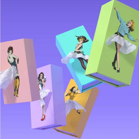 Tissue Up Girl porta fazzoletti