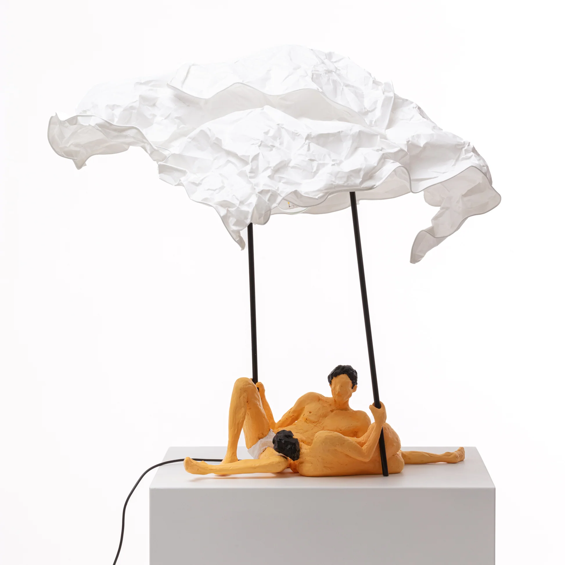 Love is a verb lamp Lea & Toni by Seletti