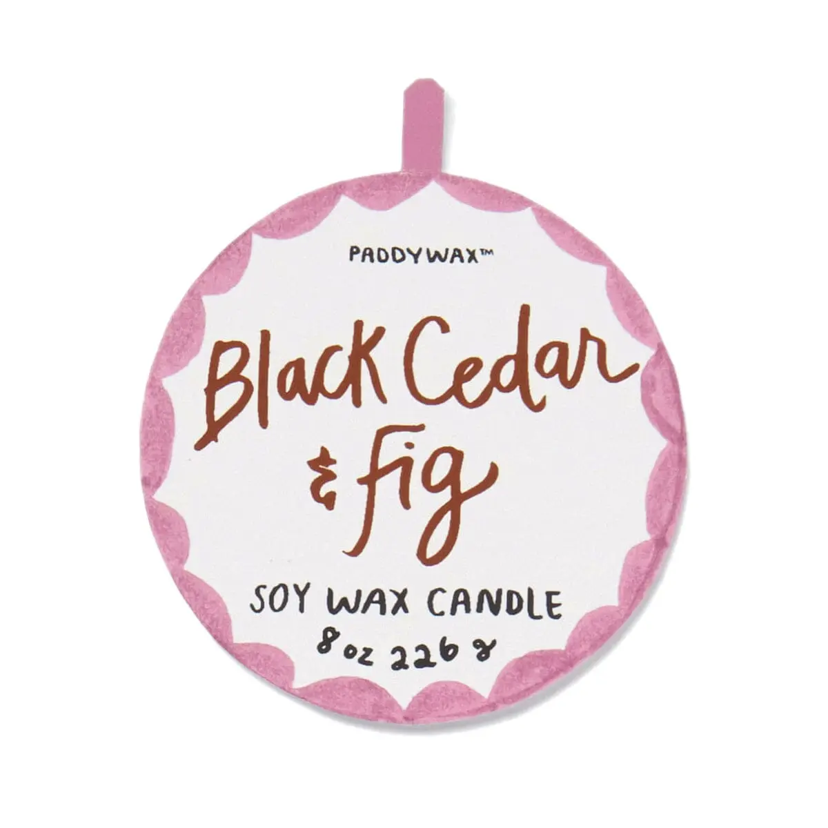 Candela Profumata Paddywax A Dopo - Black Cedar & Fig - immagine 3