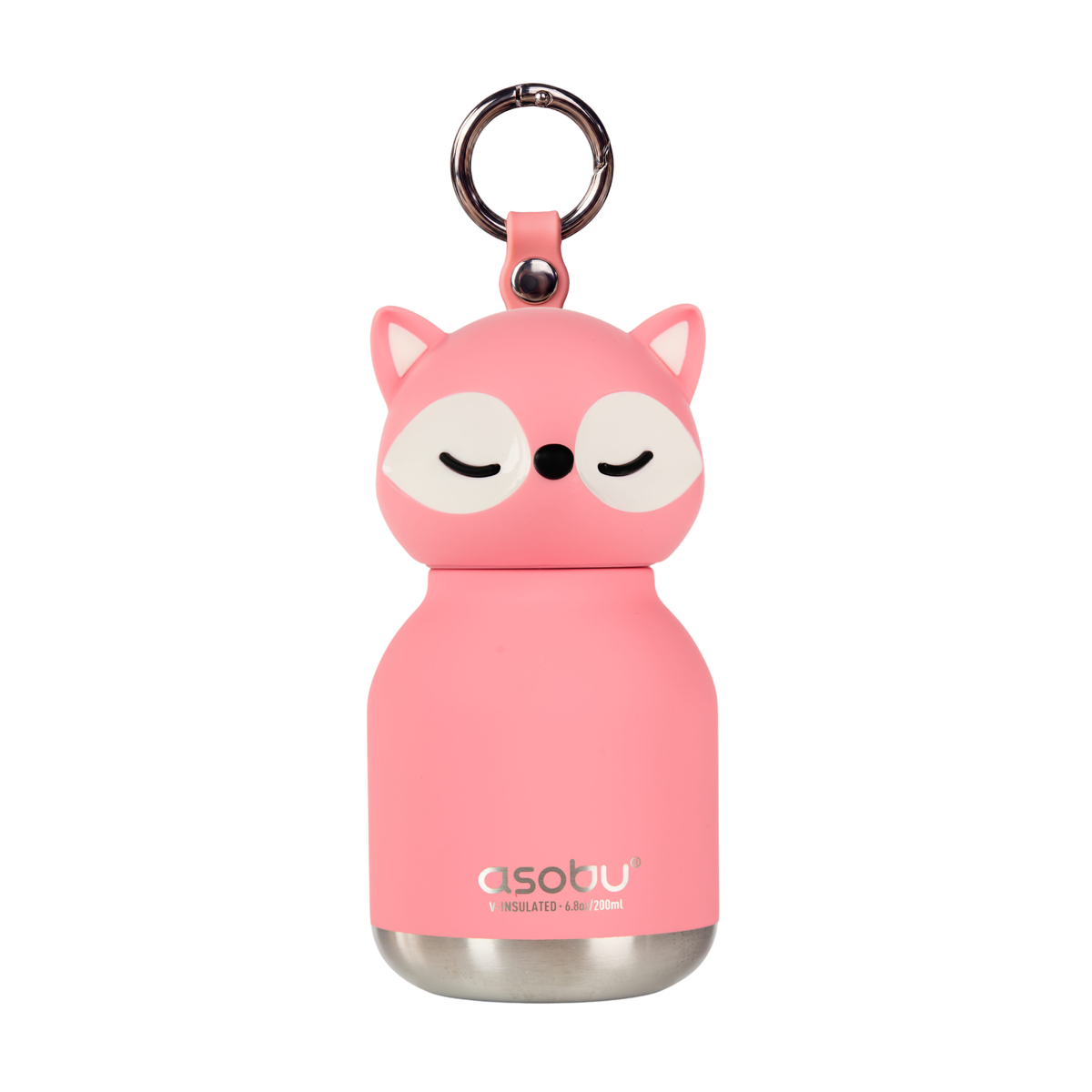 Borraccia termica Asobu Mini Bestie Volpe rosa – 200 ml