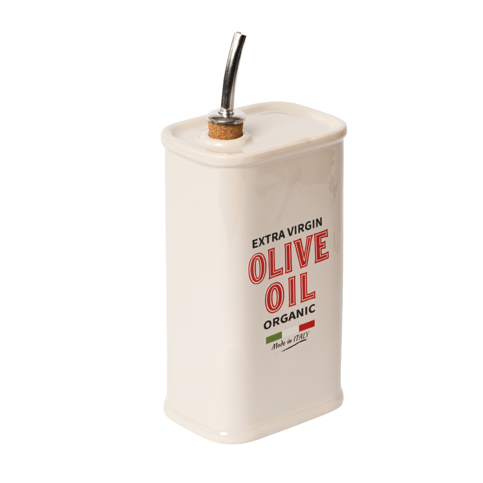 Tanica olio Vintage Crescentini da 1 litro gialla