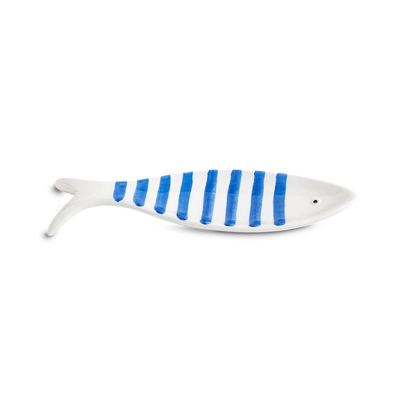Sardina portacucchiaio Crescentini – dettaglio della ceramica