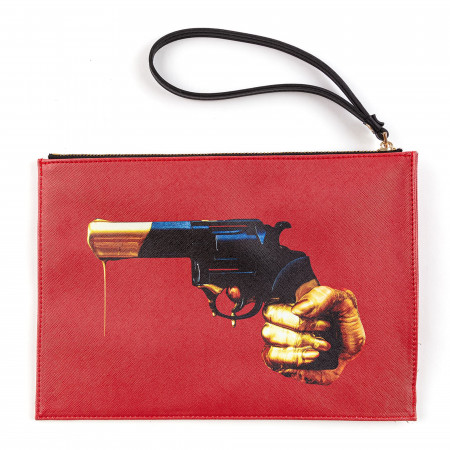 Pochette Grande Revolver "toiletpaper" Cm 28x20x3 - Revolver – Seletti - vista principale