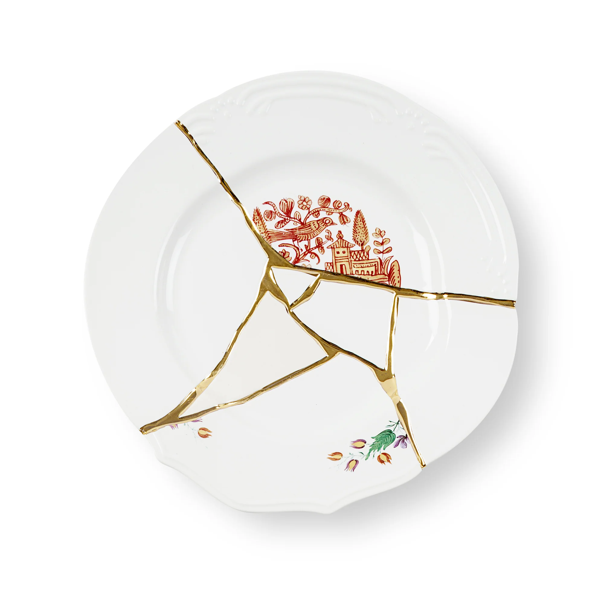 Piatto Piano Kintsugi 01 – Seletti - vista principale
