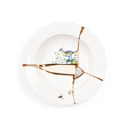 Piatto Fondo Kintsugi 01 – Seletti - vista principale
