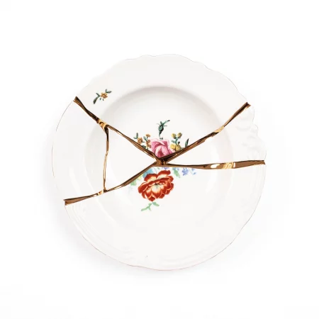 Piatto Fondo Kintsugi 02 – Seletti - vista principale