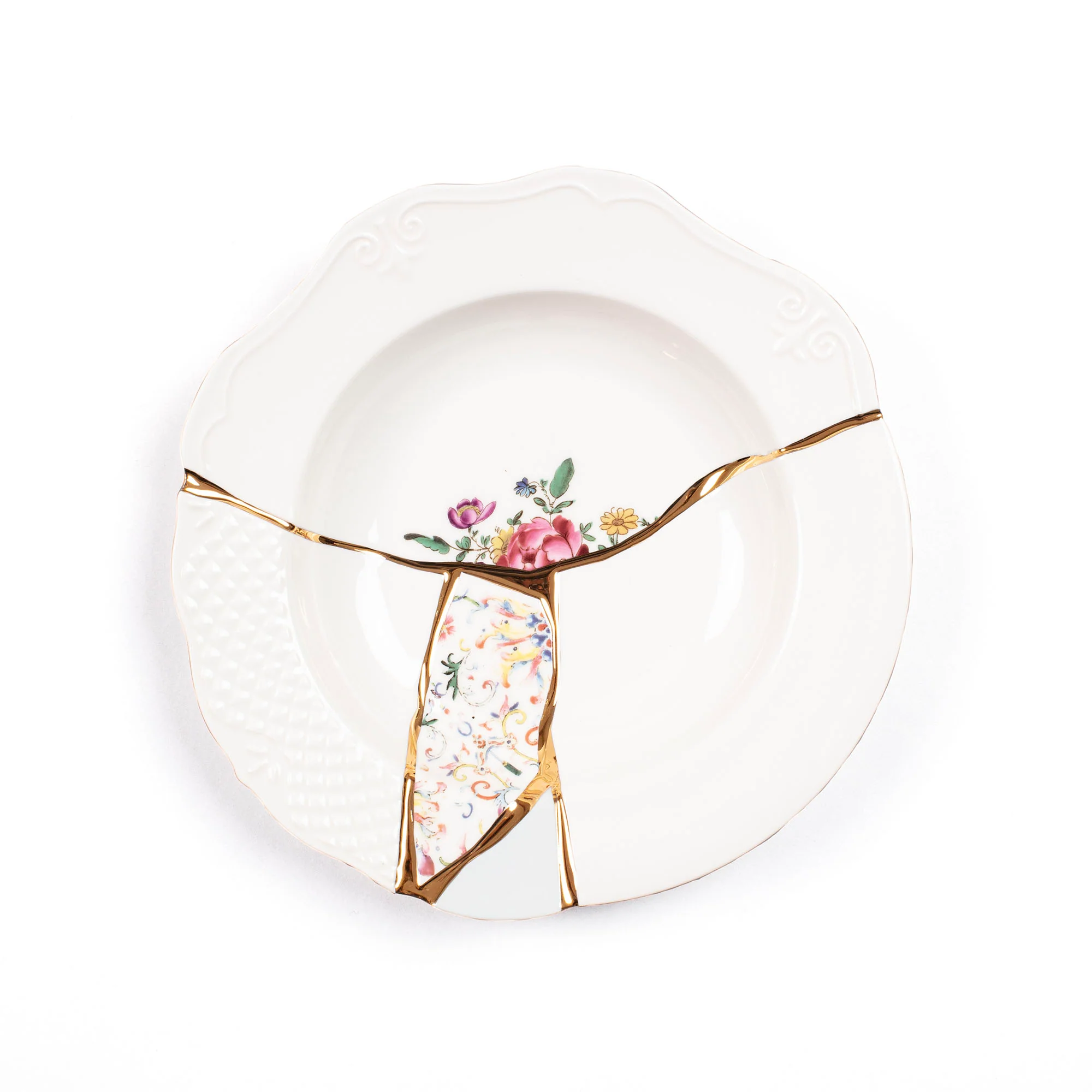 Piatto Fondo Kintsugi 03 – Seletti - vista principale