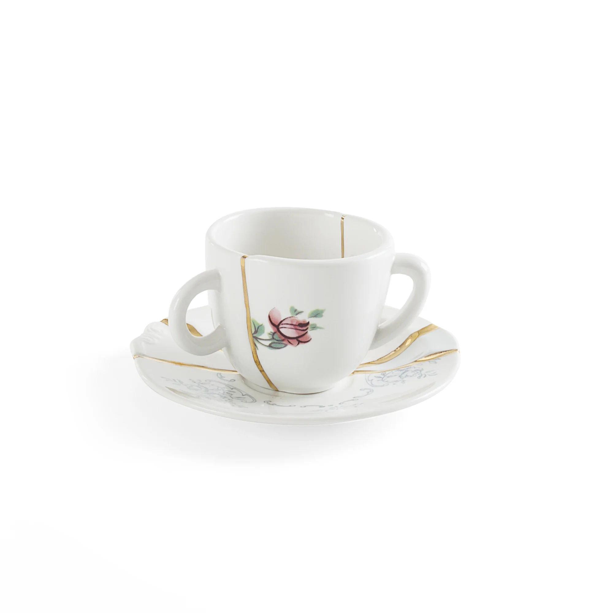 Tazzina da Caffè con Piattino Kintsugi 01 – Seletti - vista principale