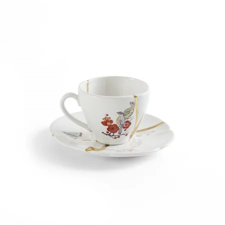 Tazzina da Caffè con Piattino Kintsugi 02 – Seletti - vista principale
