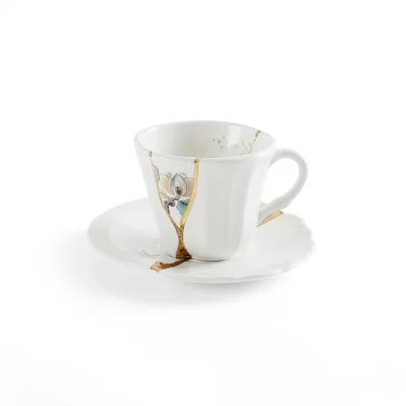 Seletti Kintsugi Tazzina da Caffè con Piattino 03 - vista principale