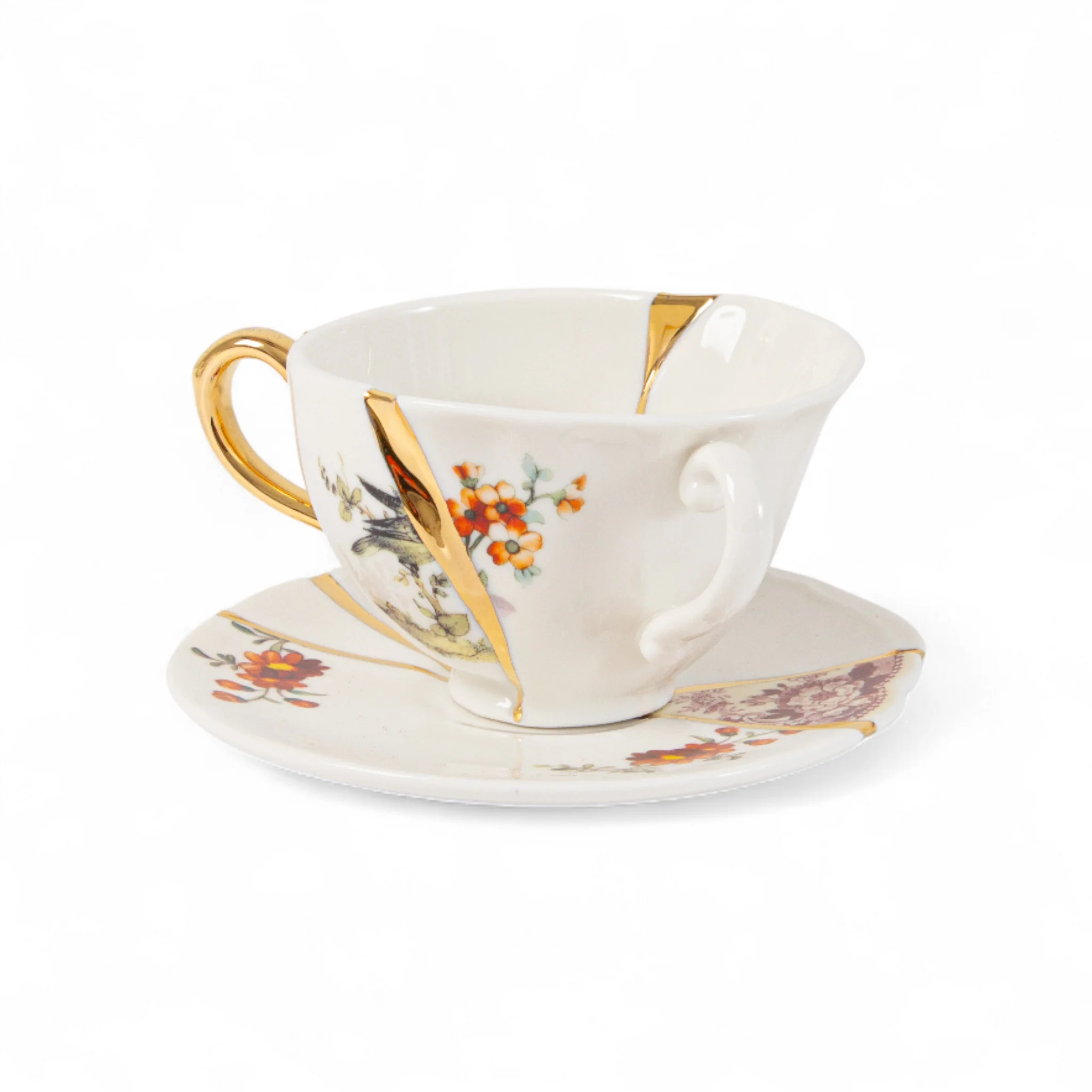 Set da Te con Tazza e Piattino Kintsugi #1 – Seletti - vista principale