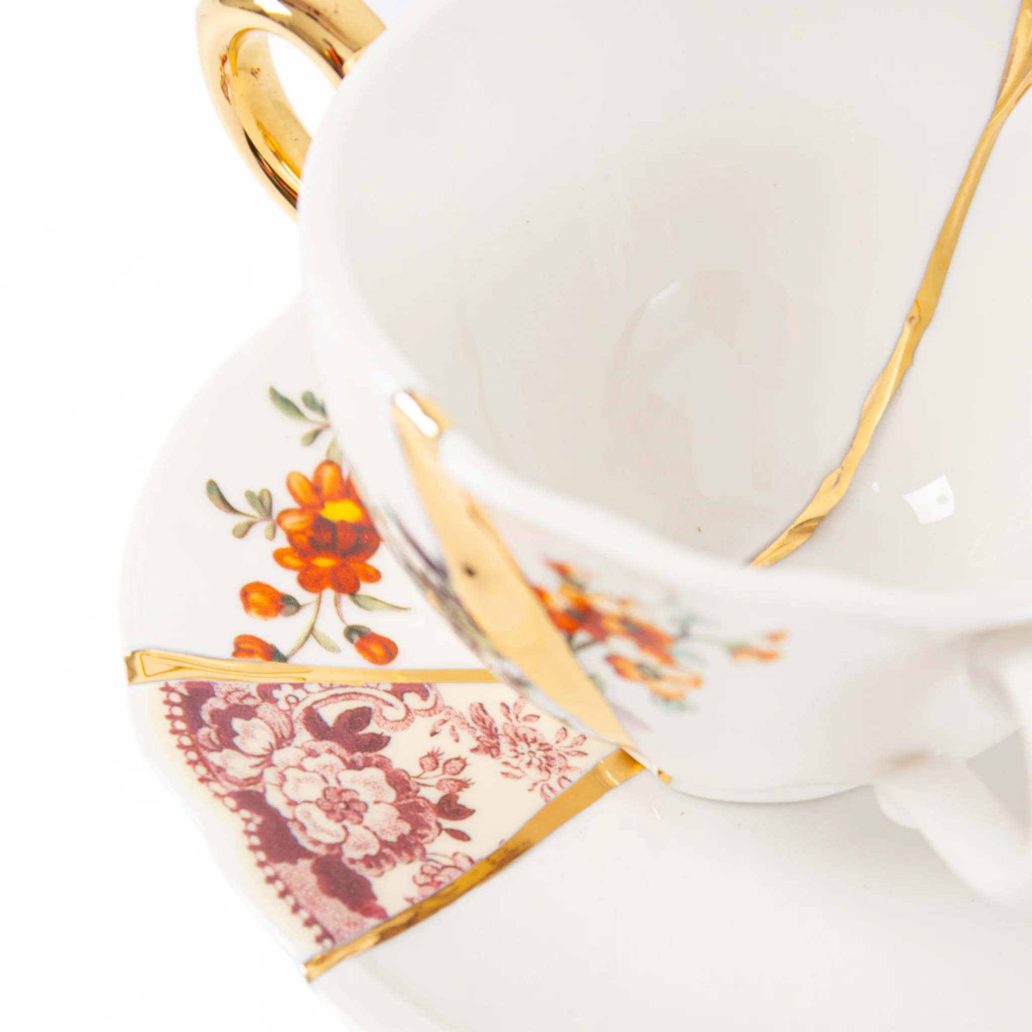 Set da Te con Tazza e Piattino Kintsugi #1 – Seletti - vista prodotto 2
