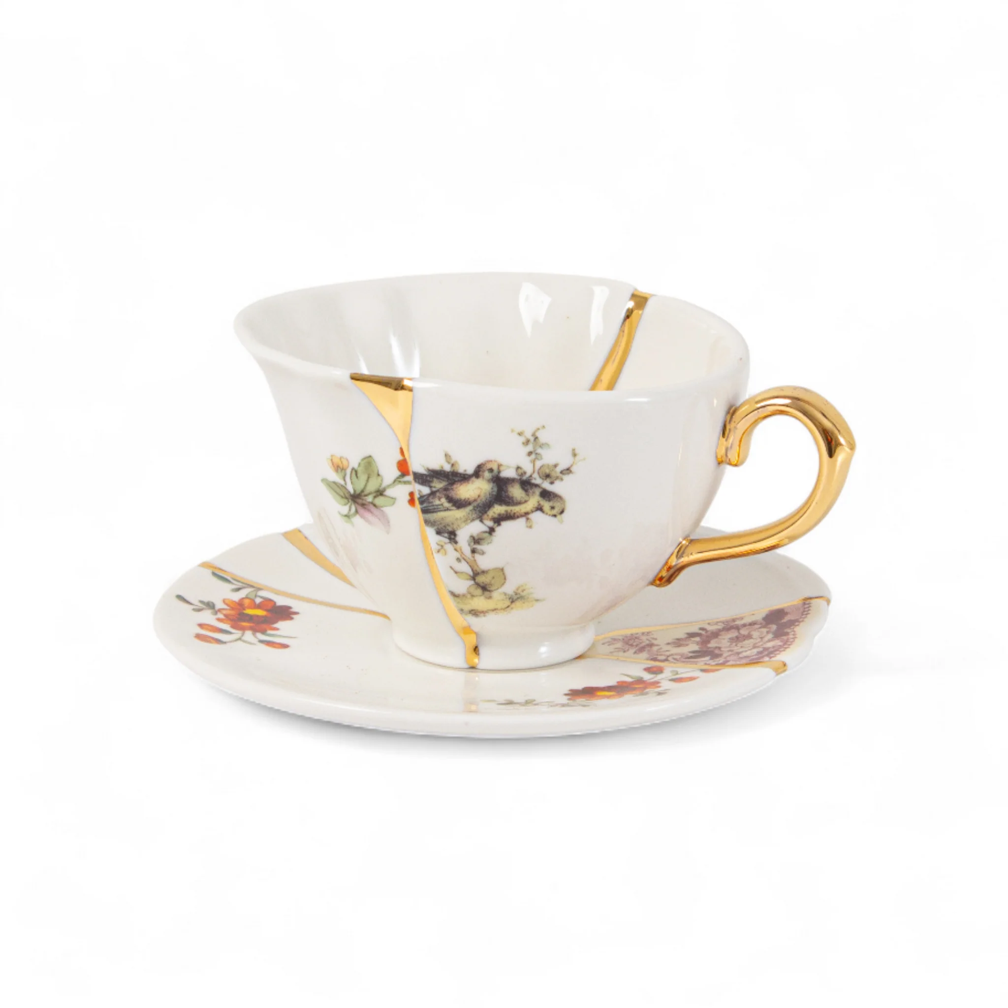 Set da Te con Tazza e Piattino Kintsugi #1 – Seletti - vista prodotto 4