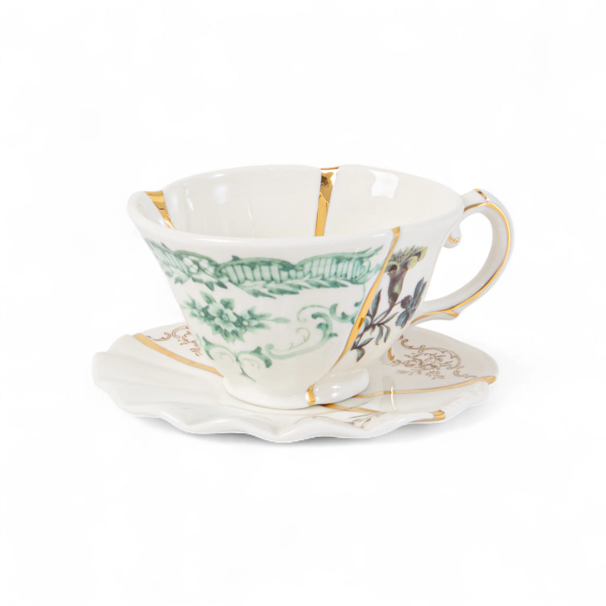 Set da Te con Tazza e Piattino Kintsugi #3 – Seletti - vista principale