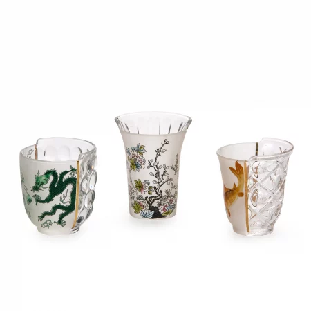 Set 3 Bicchieri Hybrid Aglaura – Seletti - vista principale