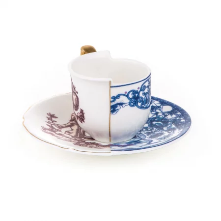 Tazzina da Caffè con Piattino Hybrid Coffee Cup Eufemia – Seletti - vista principale