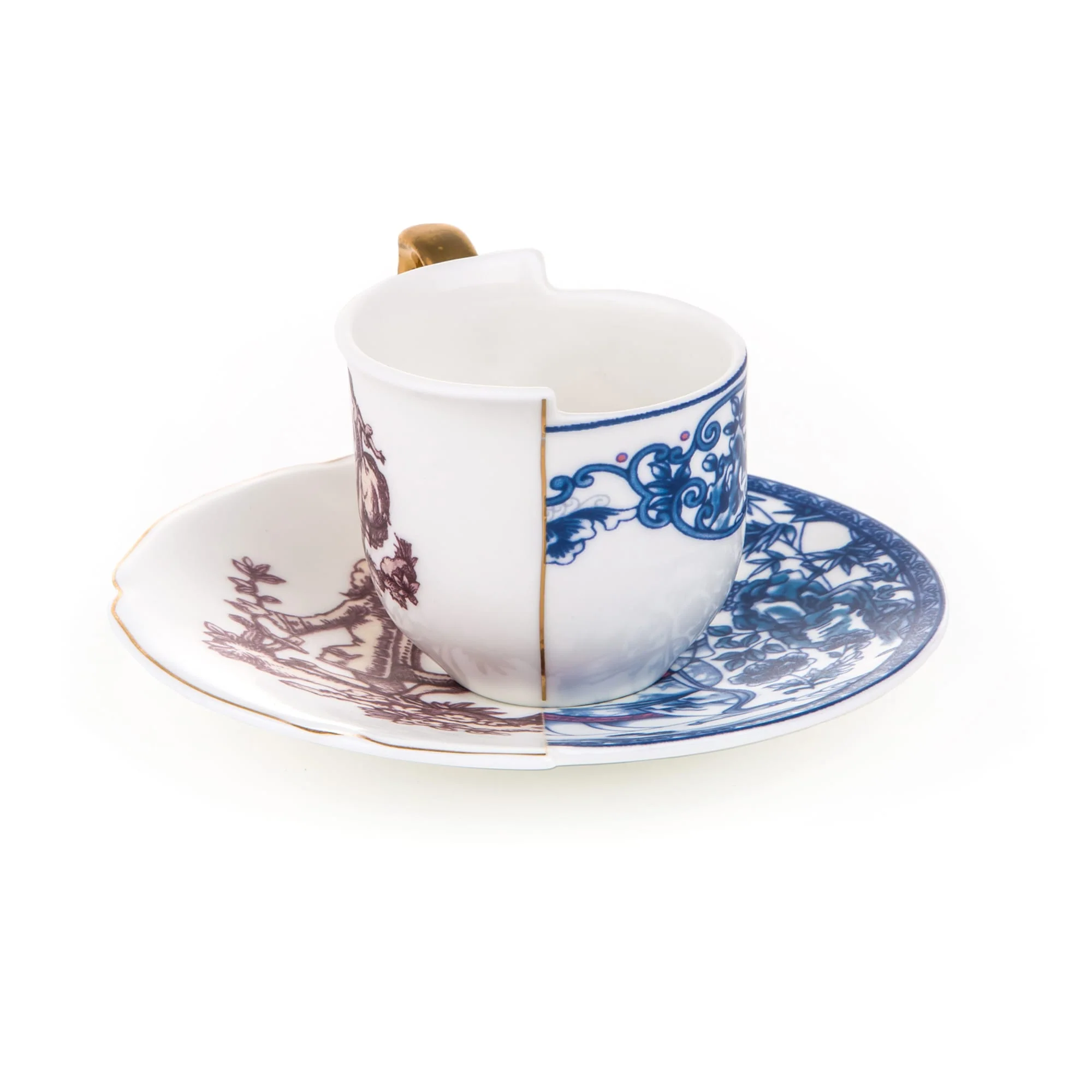 Tazzina da Caffè con Piattino Hybrid Coffee Cup Eufemia – Seletti - vista principale