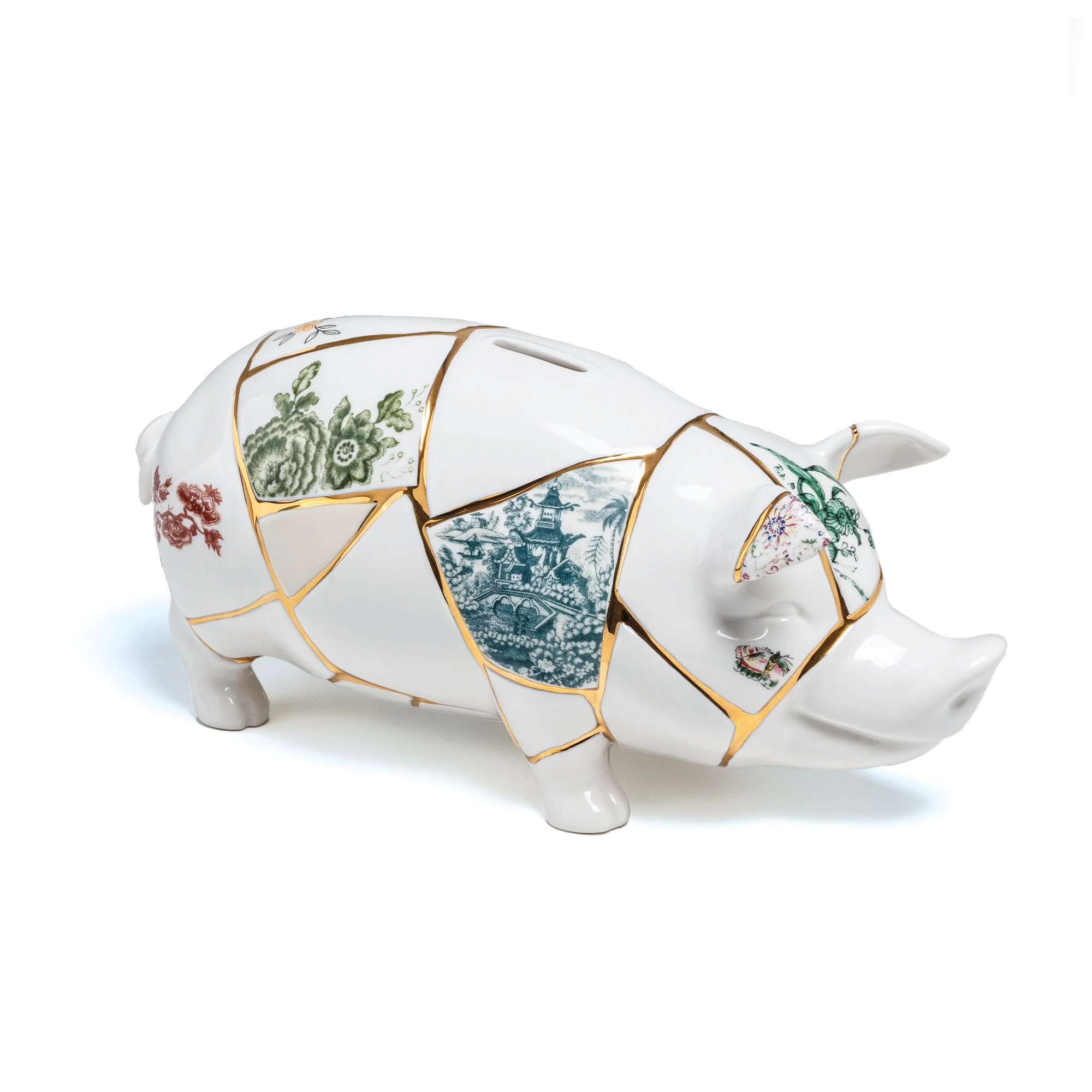 Seletti Kintsugi Piggy Bank Salvadanaio - vista prodotto 3