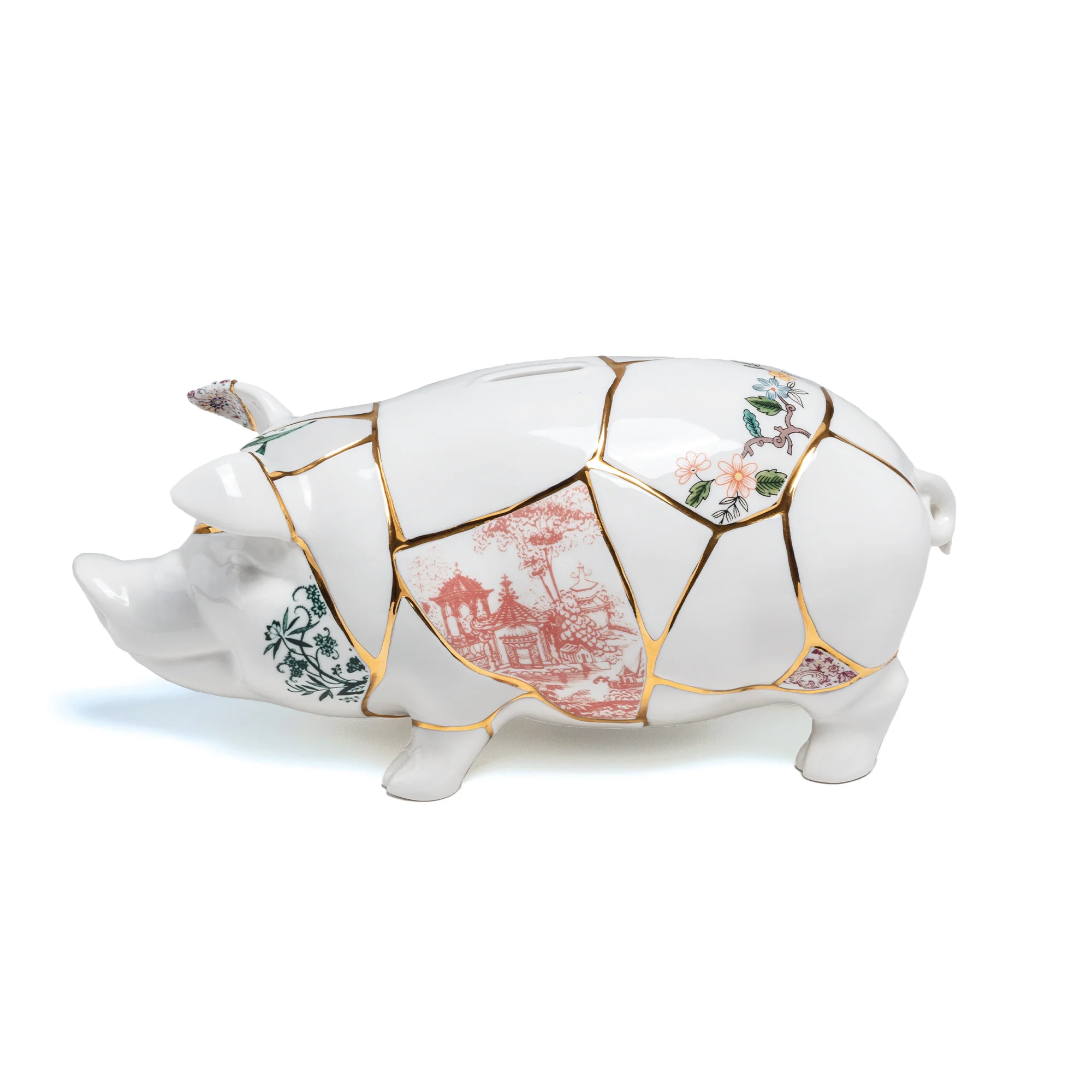 Seletti Kintsugi Piggy Bank Salvadanaio - vista prodotto 4