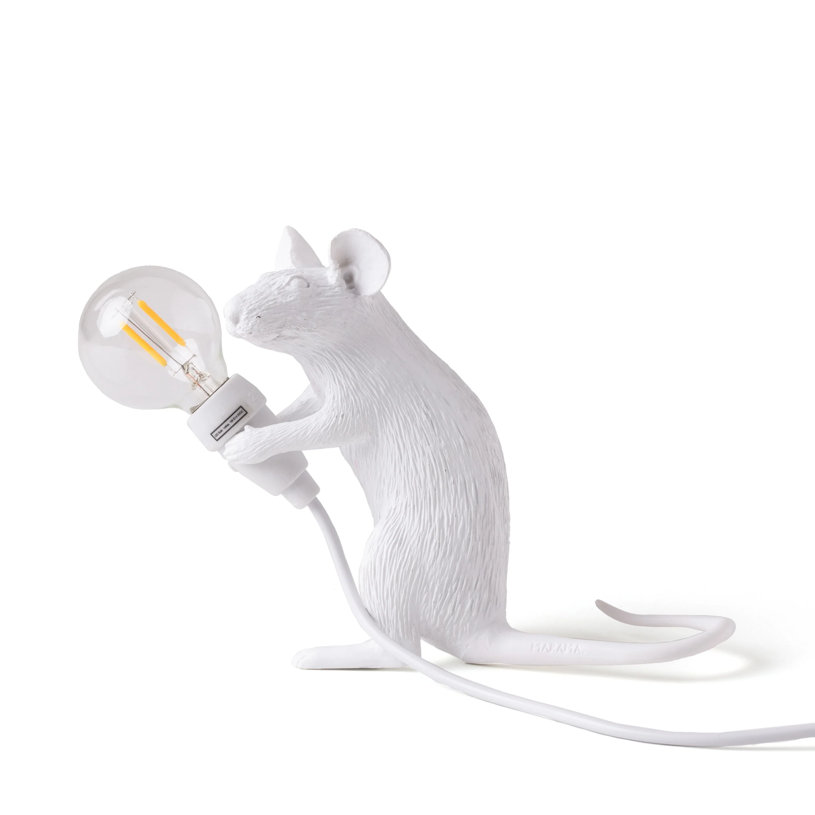 Mouse Lamp Mac Seduto Usb – Seletti - vista principale