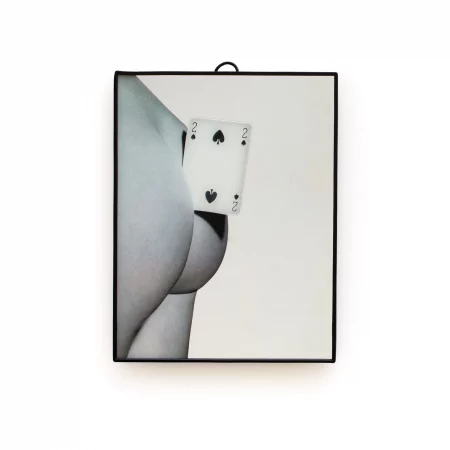 Specchio Toiletpaper Small Two of Spades – Seletti - vista principale