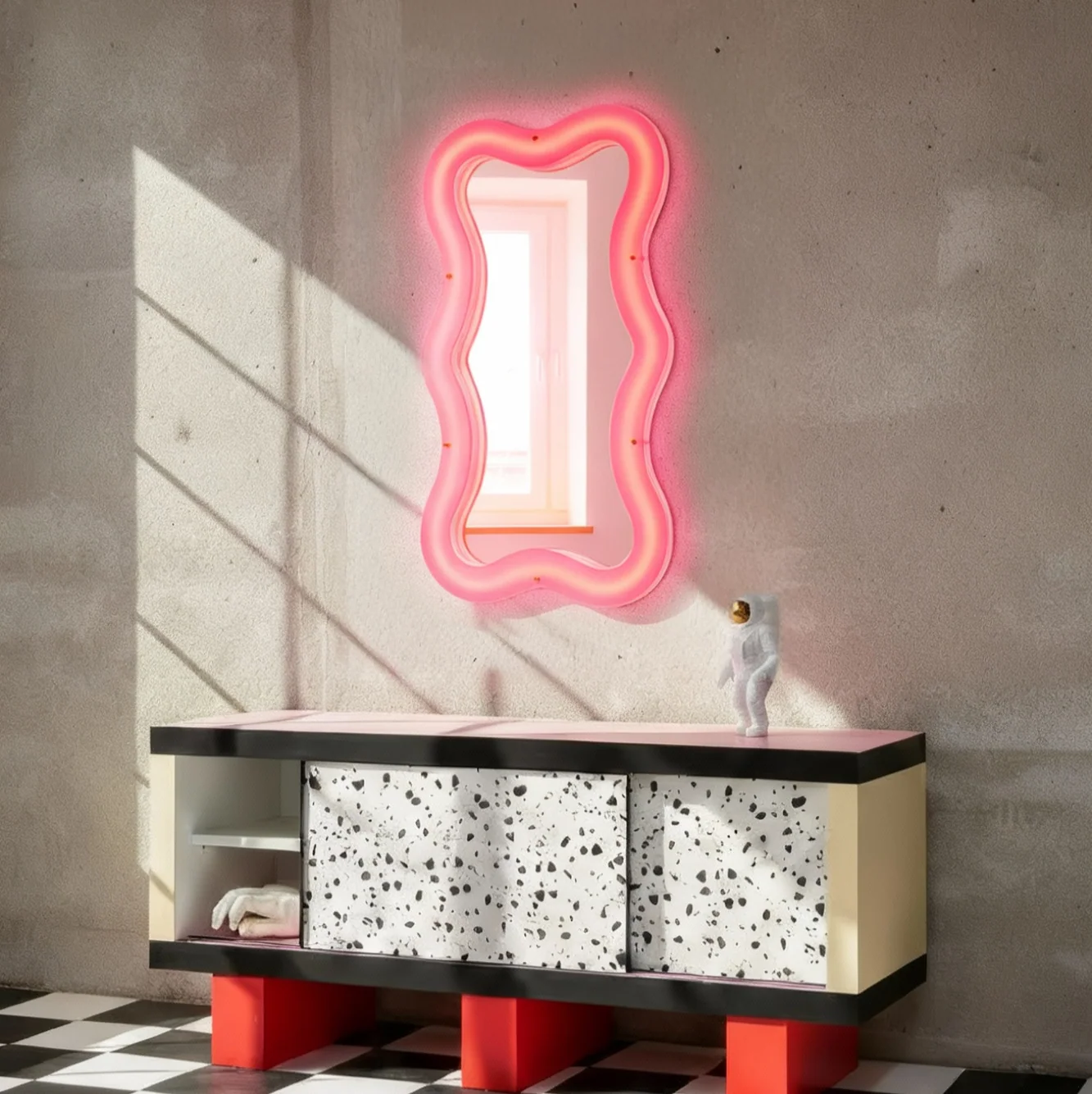 Specchio Supercurve Tiny Tall – Seletti - vista prodotto 2
