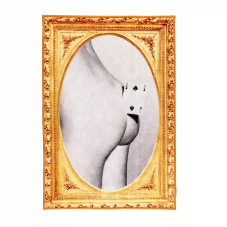 Tappetino Bagno 2 di Picche Toiletpaper Home Cm 60 × 90 – Seletti - vista principale