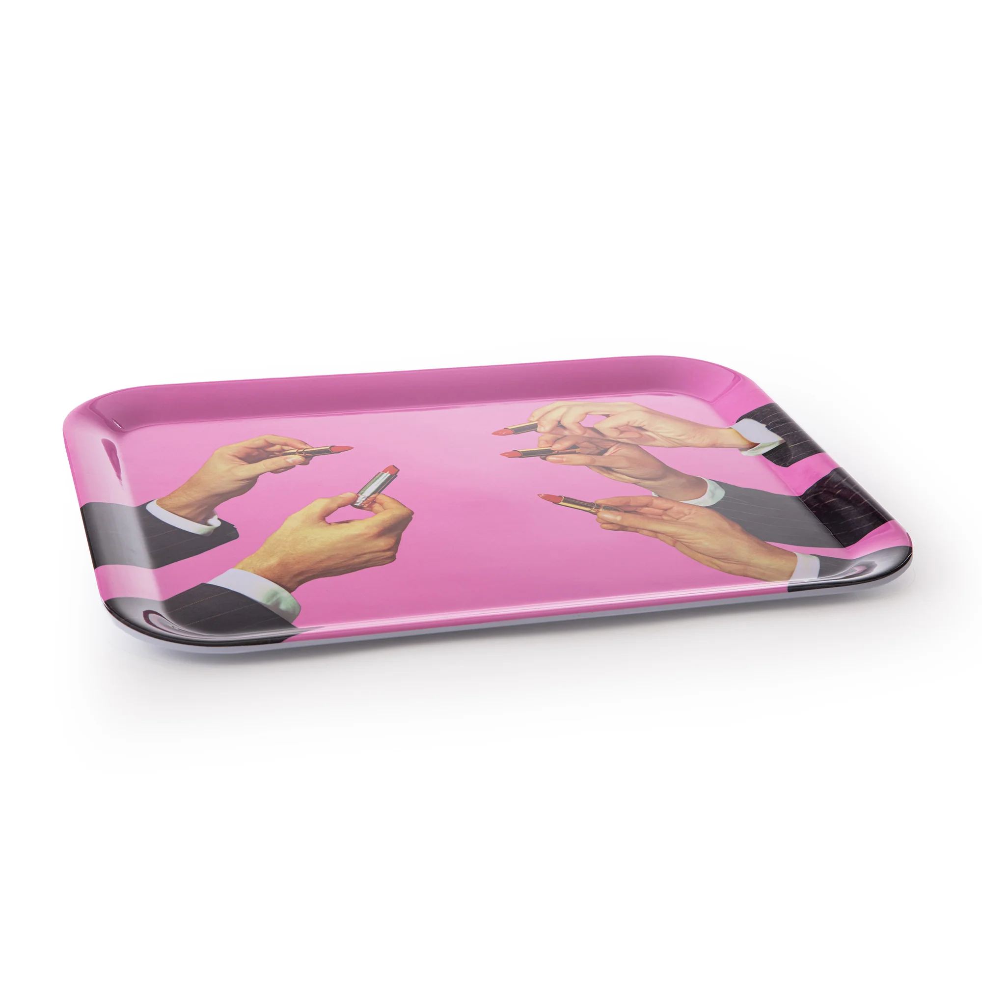 Vassoio Toiletpaper Lipstick Pink – Seletti - vista prodotto 2