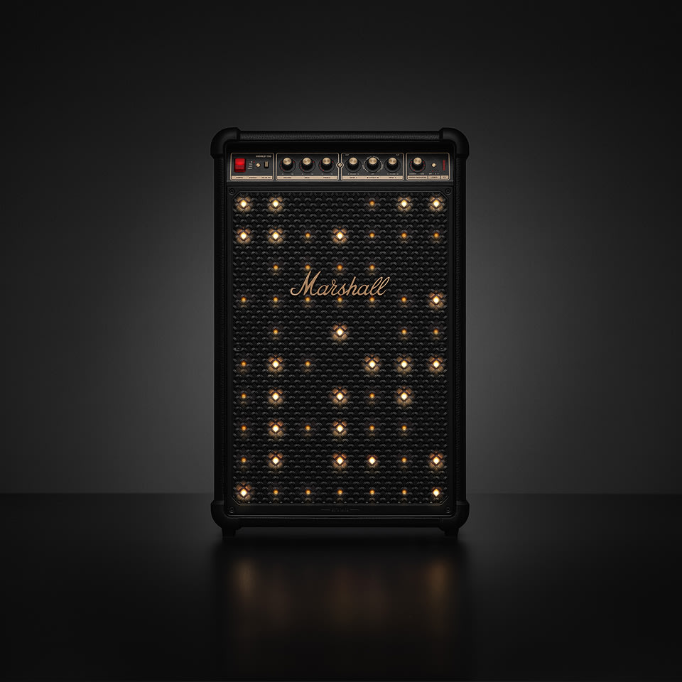 Party speaker Bluetooth Bromley 750 Black & Brass – Marshall