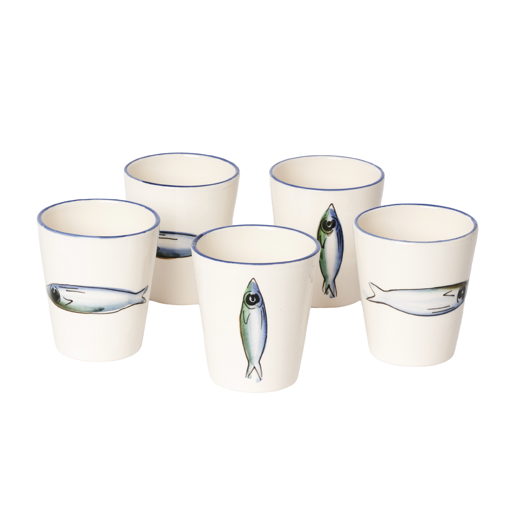 Bicchiere Sardina Crescentini linea Sardine