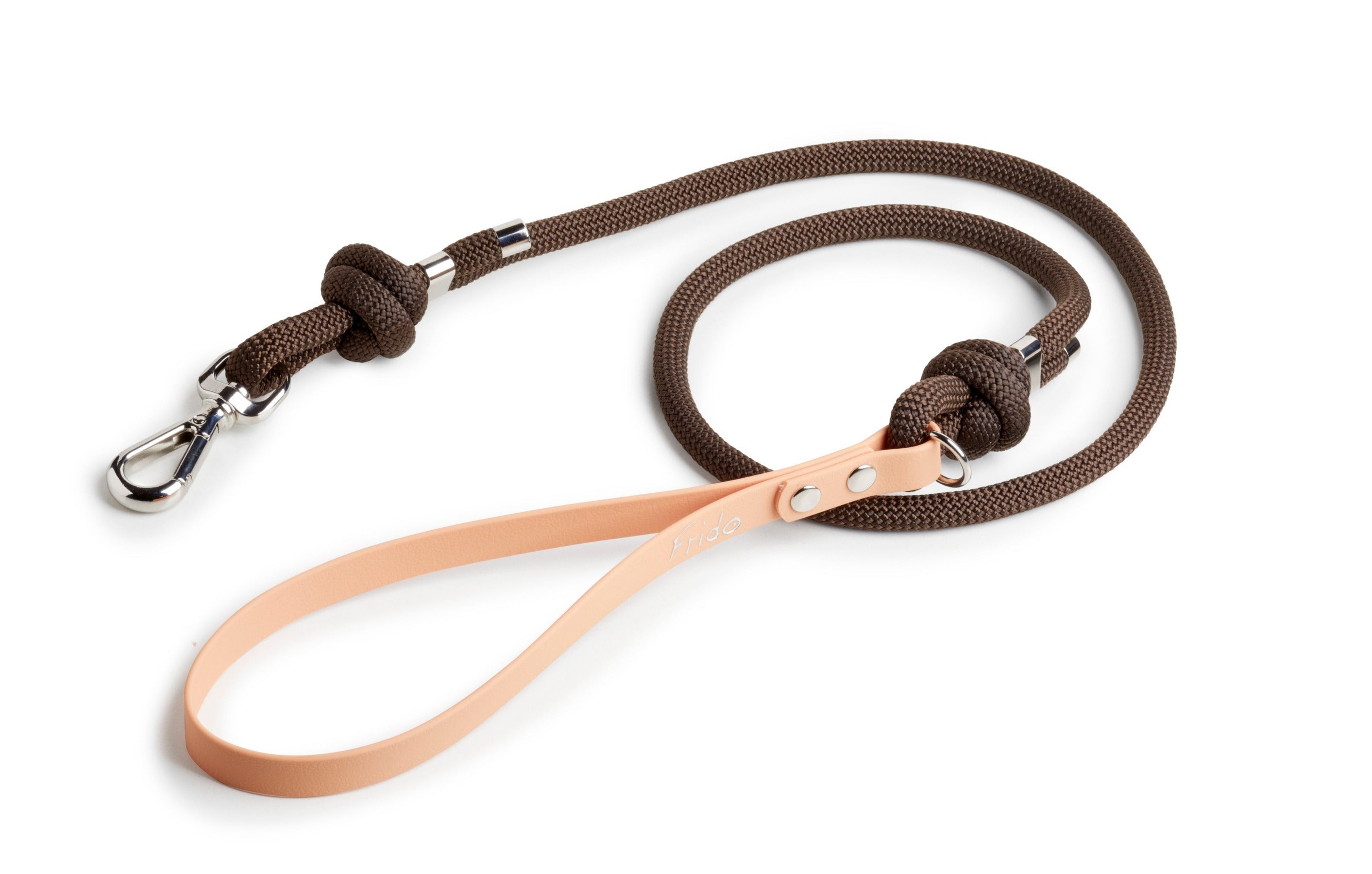 Guinzagli Twist Frido Marrone / Biscotto