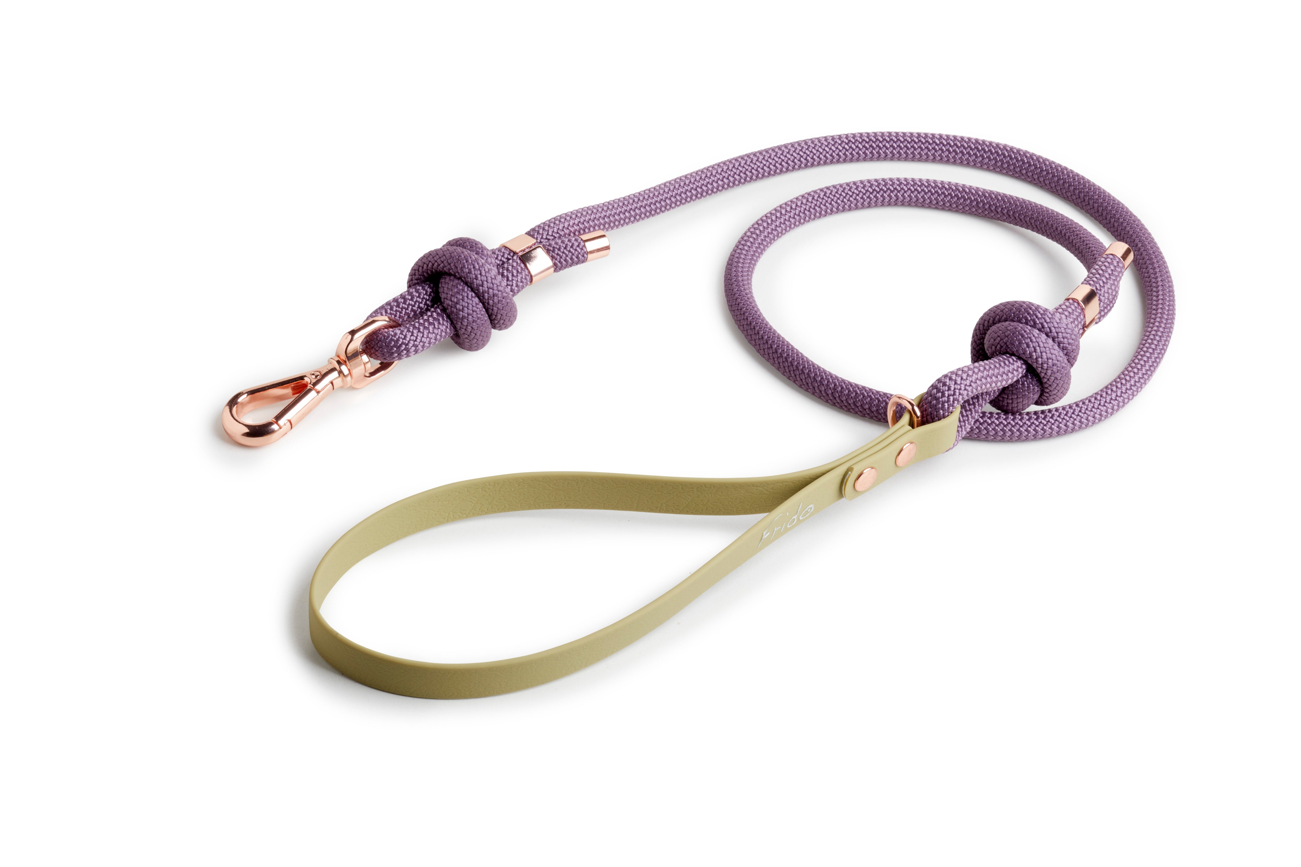 Guinzagli Twist Frido Malva / Kaki