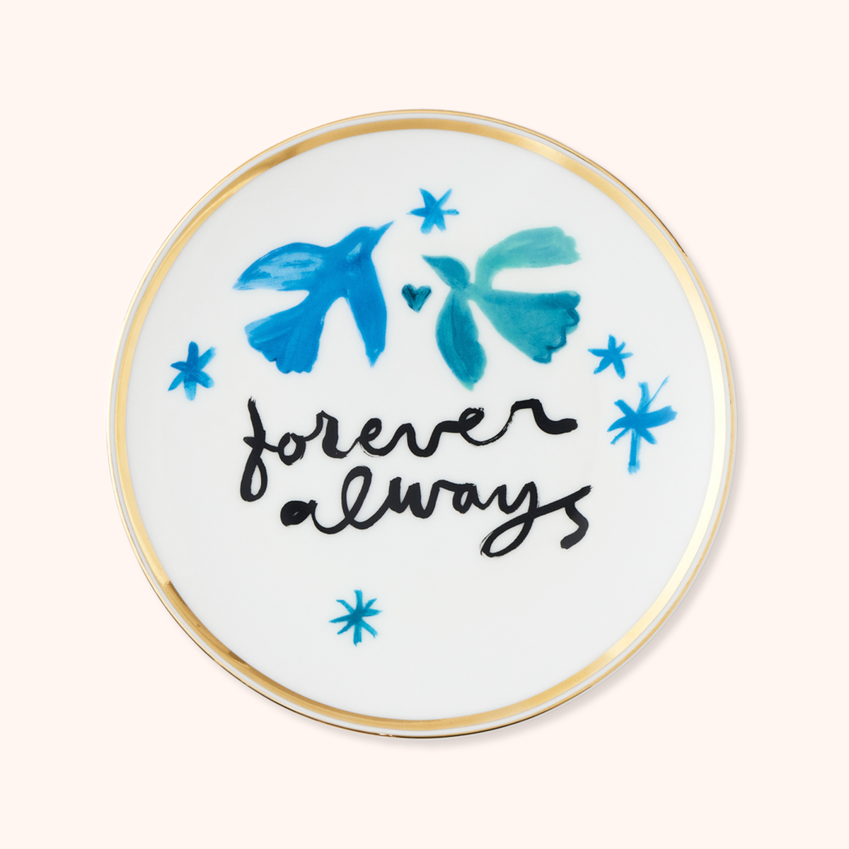 Piattino Forever Always Bitossi Home – collezione Con Amore