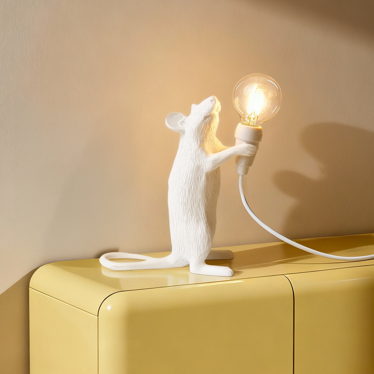 Mouse Lamp Step in Piedi Usb – Seletti - vista prodotto 2