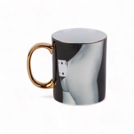 Porcelain Mug Two of Spades Seletti Toiletpaper – vista principale