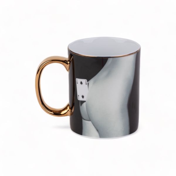 Porcelain Mug Two of Spades Seletti Toiletpaper – vista principale