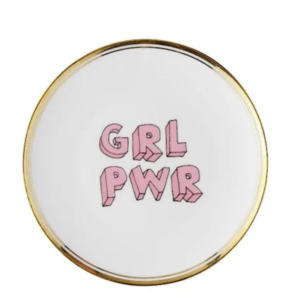 Piattino Messaggio GRL PWR – Bitossi Home