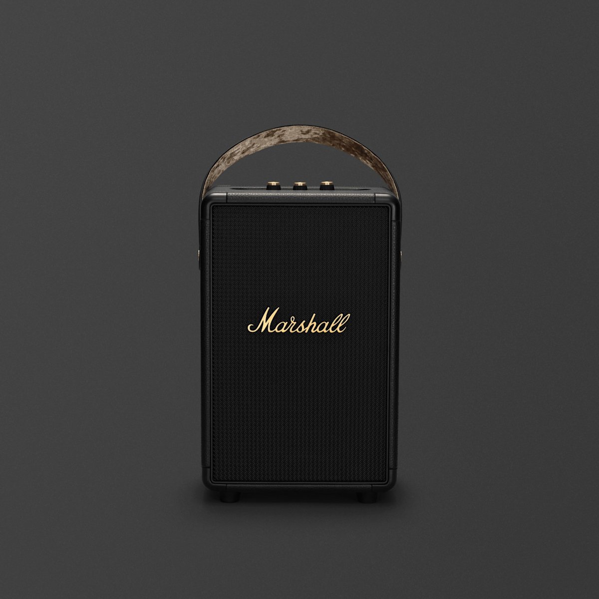 Speaker Bluetooth portatile Tufton Black & Brass – Marshall