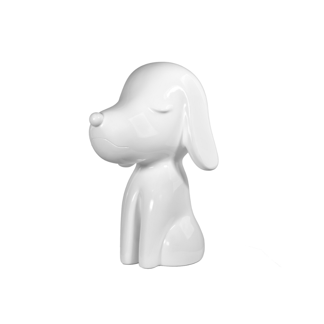 Arturino bianco laccato Candyslab vista frontale