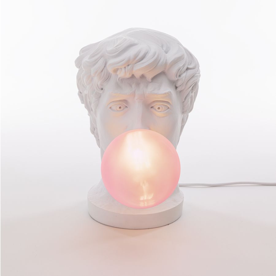 Wonder Lampada da tavolo Seletti accesa