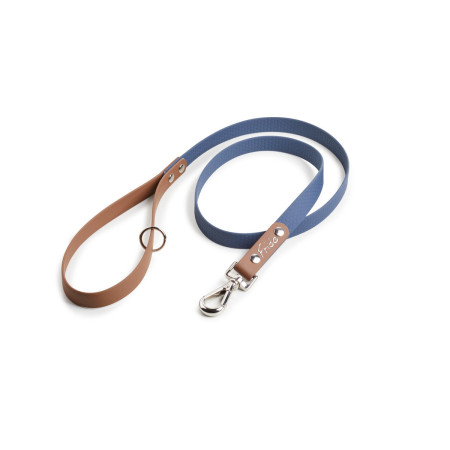 Guinzagli Pop Frido – 150 cm × 16 mm, colore Blu / Marrone