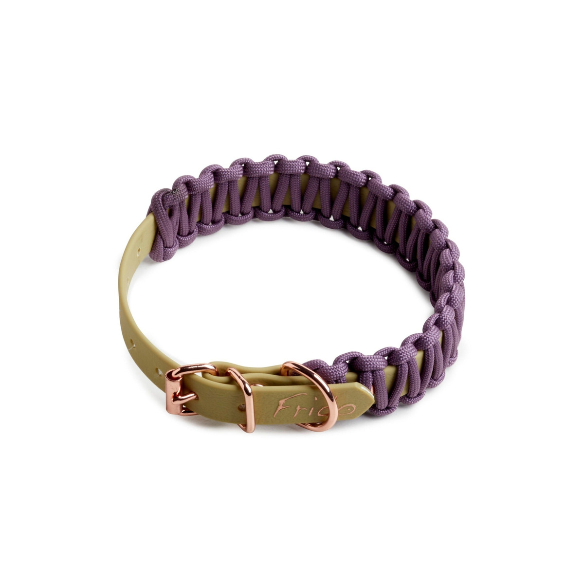 Collari Twist Frido – taglia XXS, colore Malva / Kaki