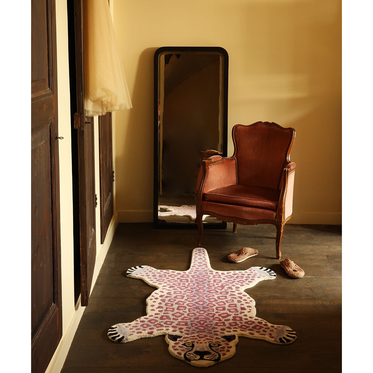 Tappeto Lilly Leopard Large Doing Goods – vista frontale completa
