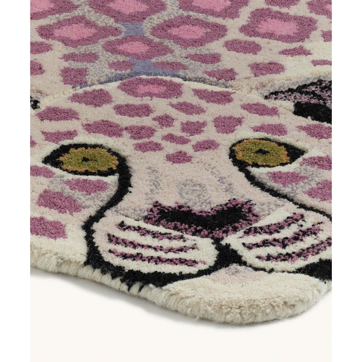 Tappeto Lilly Leopard Large Doing Goods – dettaglio della lana