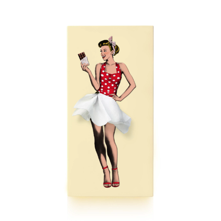 Tissue Up Girl Beige Spextrum – porta fazzoletti di design