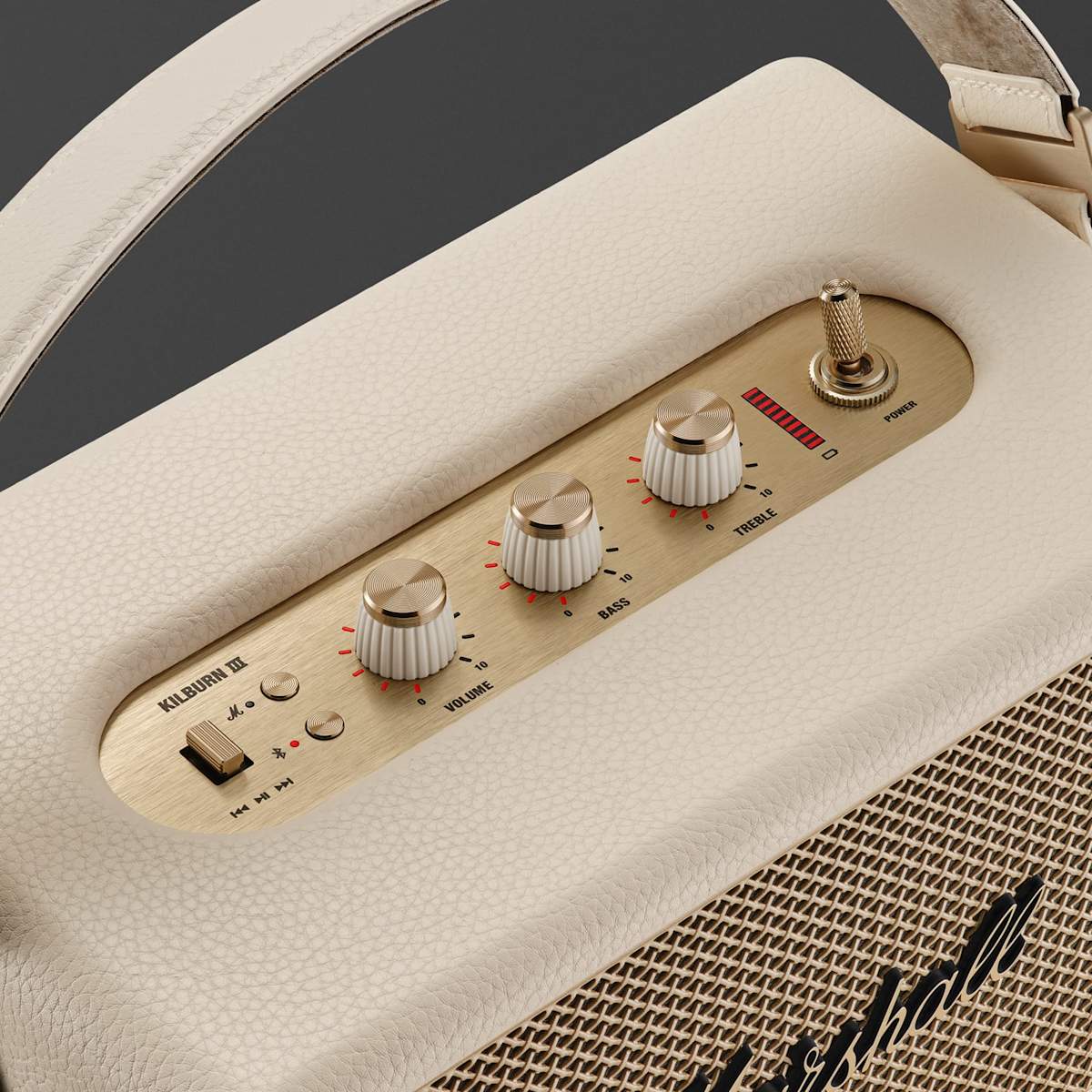 Marshall Kilburn III Cream – dettaglio frontale